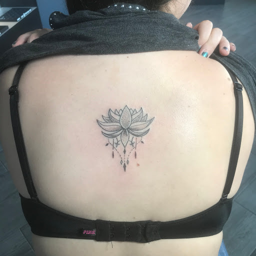 Explore cross tattoo idea, creative tattoo ideas in Pocatello, available at Into You Piercing and Tattoo