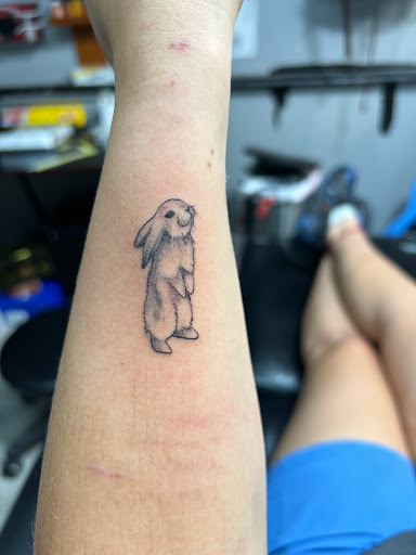 Explore ear tattoo ideas, creative tattoo ideas in Port Aransas, available at SHARK ATTACK TATTOO