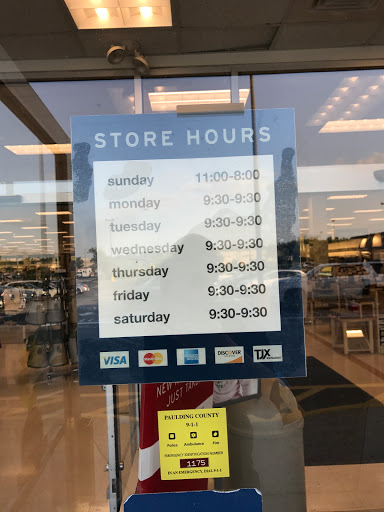 Department Store «Marshalls», reviews and photos, 5220 Jimmy Lee Smith Pkwy, Hiram, GA 30141, USA