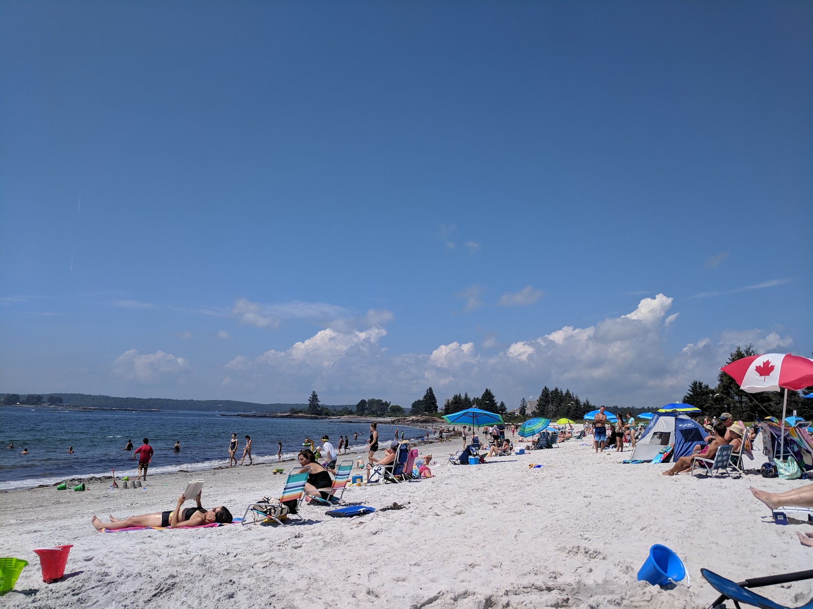 Pemaquid beach'in fotoğrafı - rahatlamayı sevenler arasında popüler bir yer
