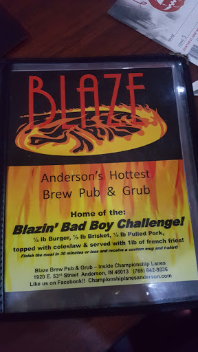 Pub «Blaze Brew Pub», reviews and photos, 1920 E 53rd St, Anderson, IN 46013, USA