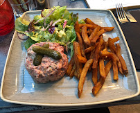 Steak tartare du Restaurant français Les Cornichons à Reims - n°15