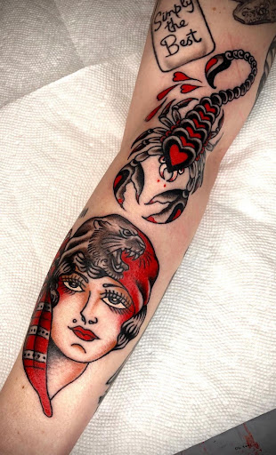 Explore overdose tattoo ideas, creative tattoo ideas in Royal Oak, available at 4th Street Tattoo Company