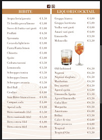 Menu du Caffetteria Sfogliatelle e Babà à Naples