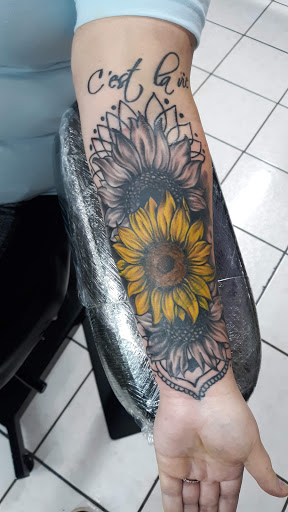 Explore angel numbers tattoo ideas, creative tattoo ideas in Eunice, available at Supreme Ink Tattoo & Piercing