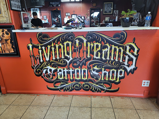 Explore street sign tattoo ideas, creative tattoo ideas in Whittier, available at Uptown Tattoos & Piercing