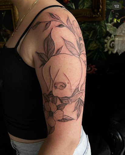 Explore military tattoo ideas for men, creative tattoo ideas in Buffalo, available at True Gloom Tattoo Studio