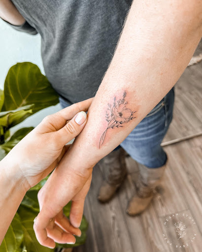 Explore men tattoo ideas forearm, creative tattoo ideas in Fillmore, available at Mega Babe Ink