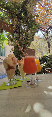 Plats et boissons du Restaurant La Treille de l'Abbé à Castillon-du-Gard - n°2