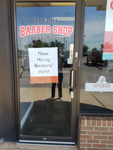 Barber Shop «21 Fadez Barbershop», reviews and photos, 30 Tyler Ct, Elgin, IL 60123, USA