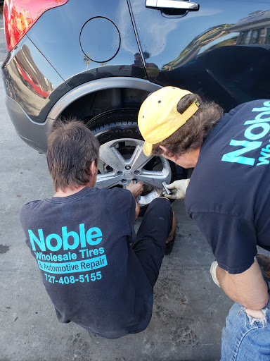 Used Tire Shop «Noble Wholesale tires & Automotive Repair», reviews and photos, 1755 Gulf to Bay Blvd, Clearwater, FL 33755, USA