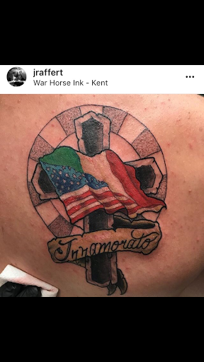 Explore nirvana tattoo ideas, creative tattoo ideas in Kent, available at War Horse Ink