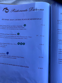 Bar Ristorante Darsena di Alberti Christian à Venice menu