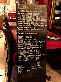 La Closerie à Leucate menu