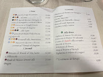 Menu / carte de Ristorante La Genziana à Leonessa
