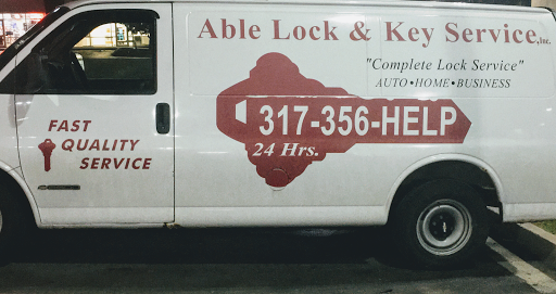 Locksmith «A-Able Lock & Key Service L.L.C.», reviews and photos, 4717 E 16th St, Indianapolis, IN 46201, USA