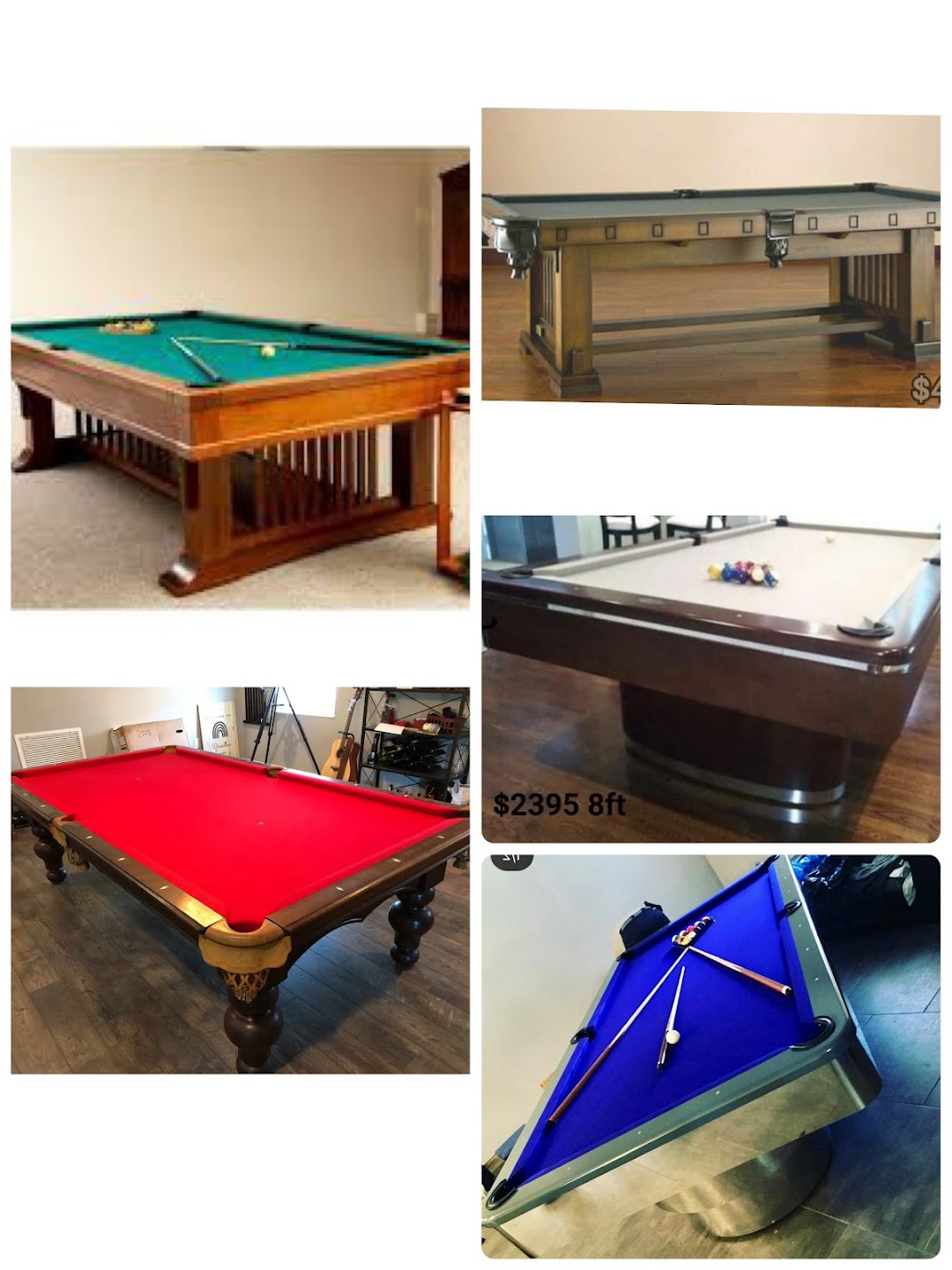 Randy’s Billiard Pool Tables Sales And Services