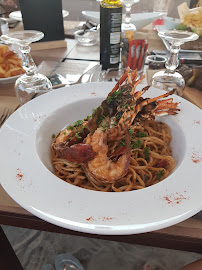 Spaghetti du Restaurant Beach Club à Saint-Laurent-du-Var - n°9