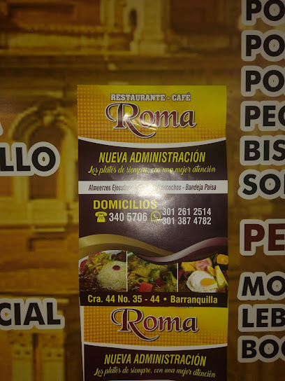 Restaurante y Café Roma