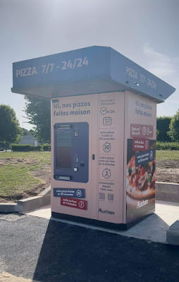 AUCHAN LONGUENESSE DISTRIBUTEUR PIZZAS à Longuenesse