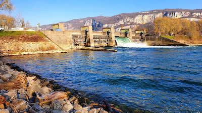 Barrage & Pont Routier de Champagneux à Champagneux