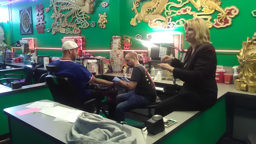 Tattoo Shop «Jade Dragon Tattoo Studio», reviews and photos, 5331 W Belmont Ave, Chicago, IL 60641, USA