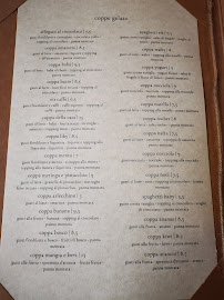 Menu / carte de Ristorante Gelateria all'Angelo da Lalo à Volpago del Montello