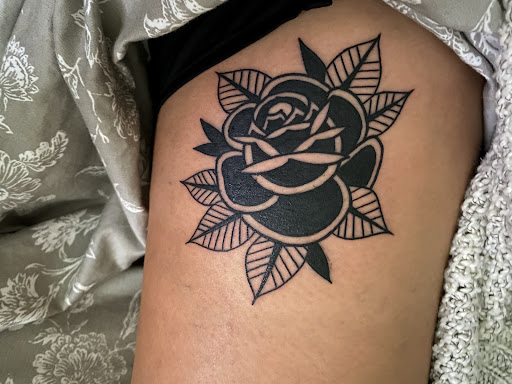 Explore witch moon tattoo ideas, creative tattoo ideas in Santa Cruz, available at Paradise tattoo