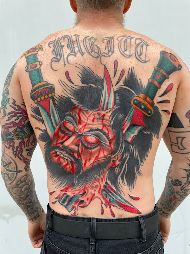 Explore navajo tattoo ideas, creative tattoo ideas in Georgetown, available at Iron Rite Tattoo South