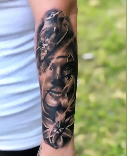 Explore tattoo ideas inner bicep, creative tattoo ideas in Hattiesburg, available at Everything Prime Art Studio