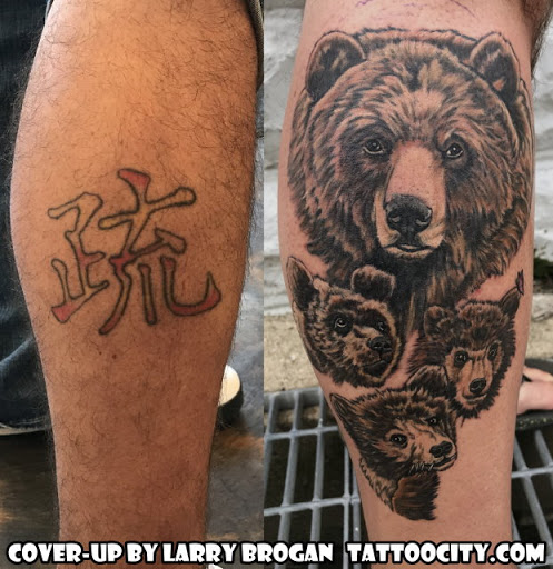 Explore tattoo name ideas for men, creative tattoo ideas in Lockport, available at Tattoo City by Larry Brogan