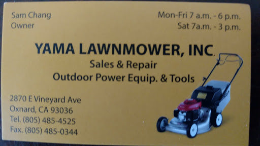 Lawn mower repair service Oxnard