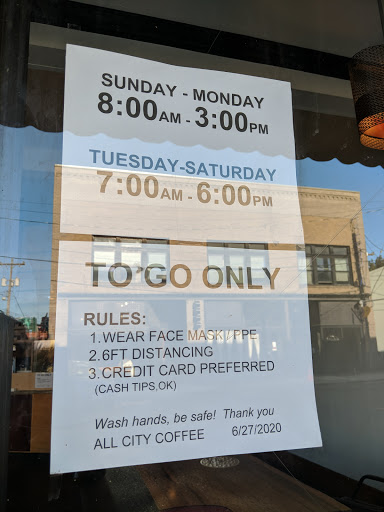 Coffee Shop «All City Coffee», reviews and photos, 1205 S Vale St, Seattle, WA 98108, USA