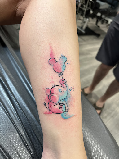 Explore meditation tattoo ideas, creative tattoo ideas in Arlington, available at Urbans Tattoo & Piercing Studio South