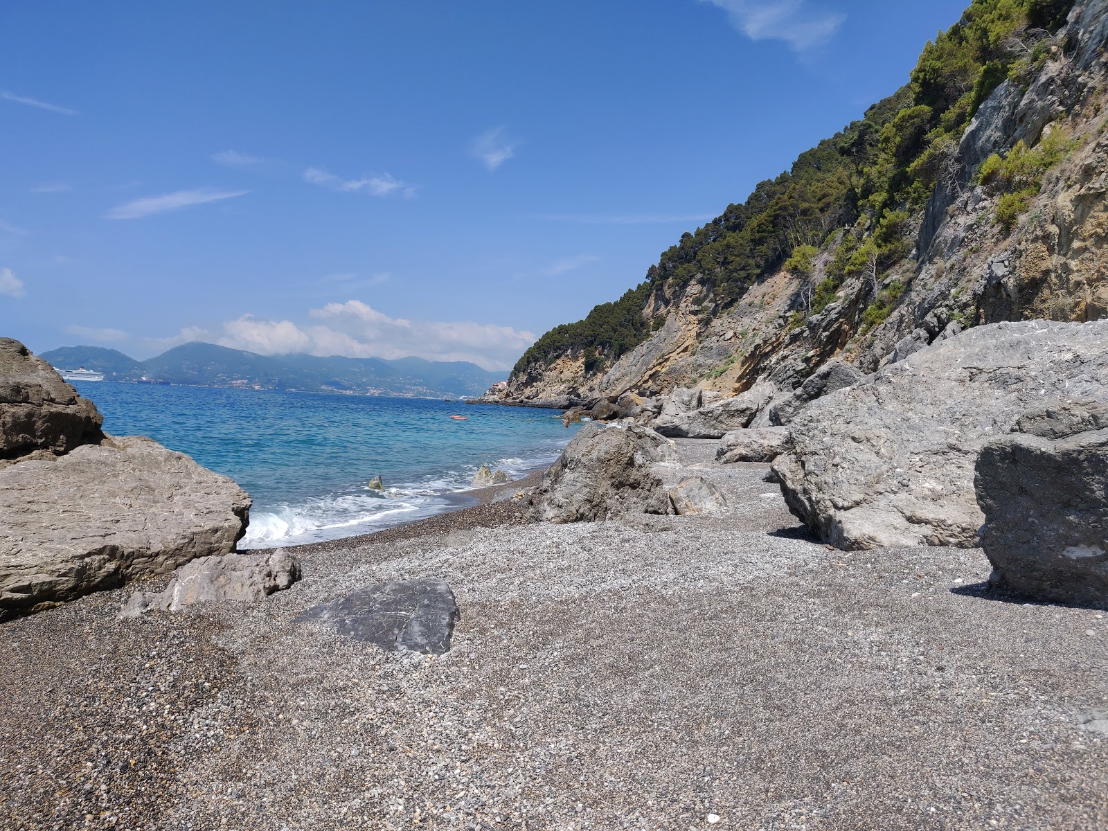 Fotografija Spiaggia La Marossa z modra voda površino