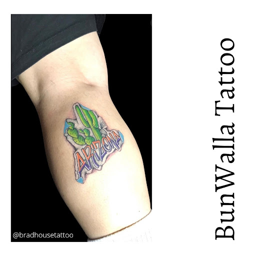 Tattoo Shop «Bloody Wolf Tattoo & Piercing & Tattoo Supply», reviews and photos, 4139 W Bell Rd, Phoenix, AZ 85053, USA