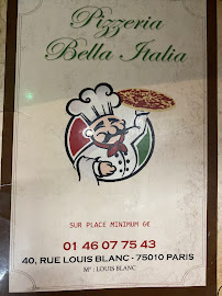 Photos du propriétaire du Pizzeria Bella Italia à Paris - n°2
