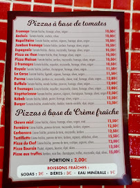 Menu du Pizza José à Vinon-sur-Verdon