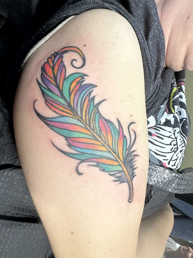 Explore butterfly hand tattoo ideas, creative tattoo ideas in Bryant, available at Goon Tattoo