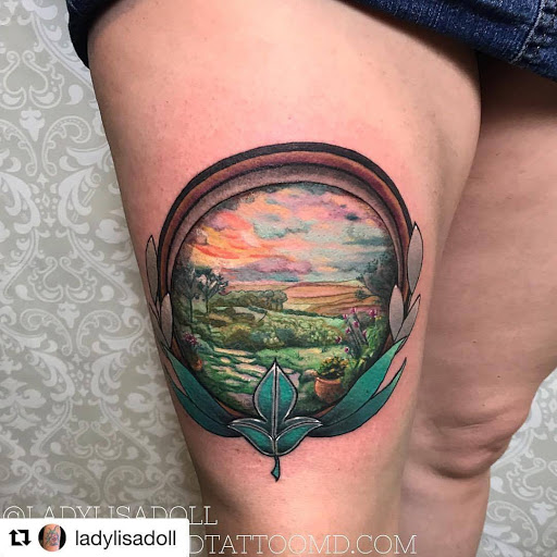 Tattoo Shop «Rose Red Tattoo & Permanent Makeup», reviews and photos, 3138 Rogers Ave, Ellicott City, MD 21043, USA