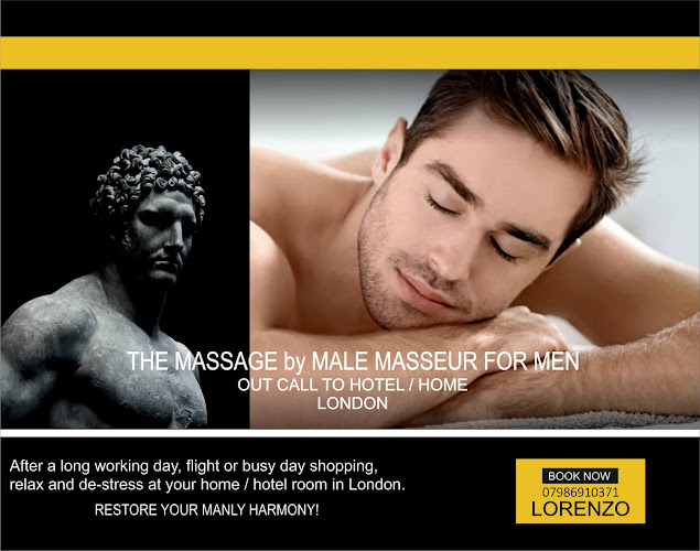 Lorenzo's Massage for Gay / Bi/ Str8 Men at Hotel / Home in London - London