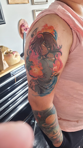 Explore small black and white tattoo ideas, creative tattoo ideas in Kissimmee, available at Fallen Heroes Tattoo & Piercing (Florida)