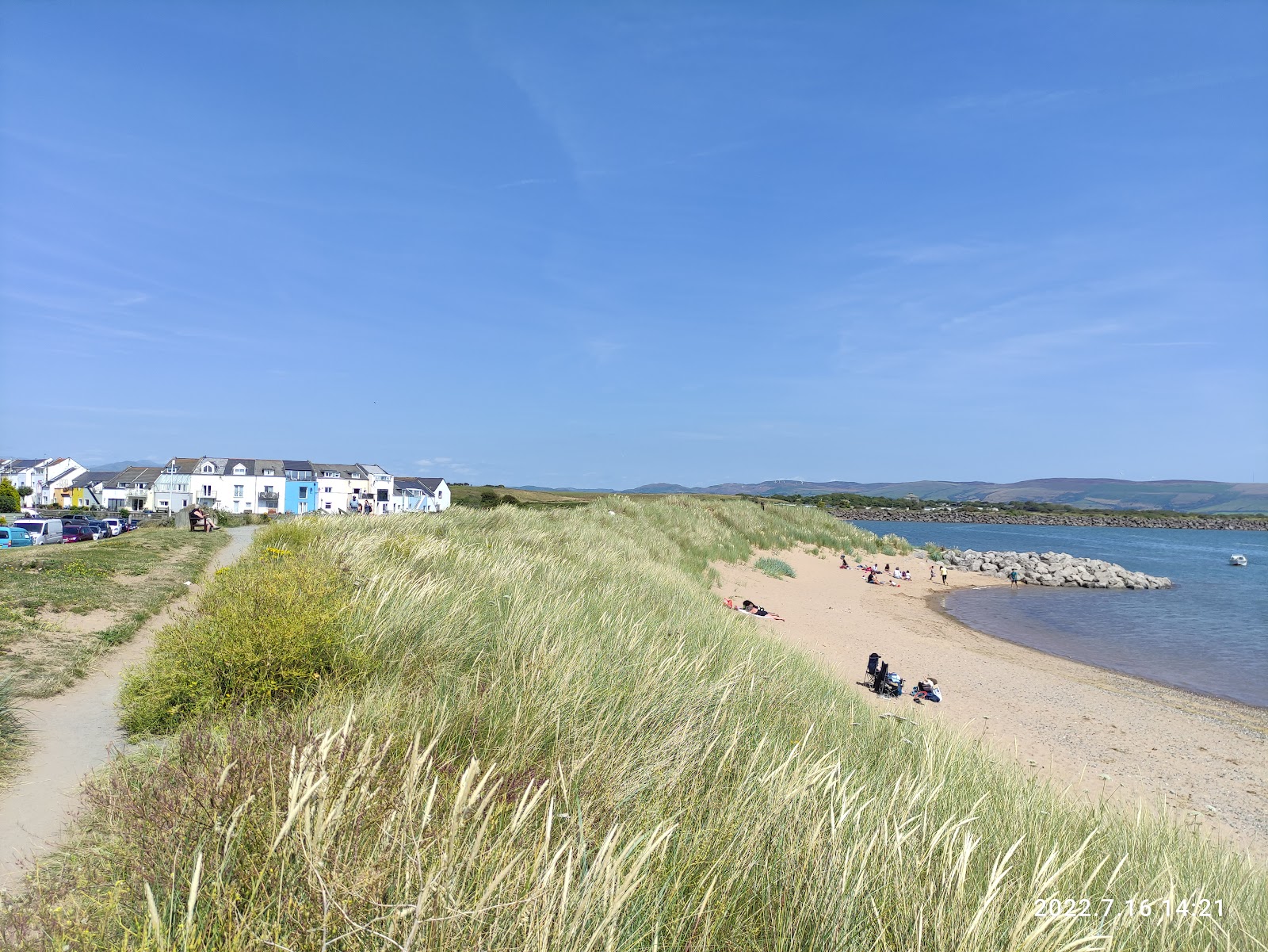 Foto af Haverigg Strand - populært sted blandt afslapningskendere