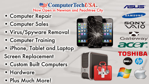 Computer Tech USA Newnan GA, 90 Glenda Trace Suite L, Newnan, GA 30265, USA, 