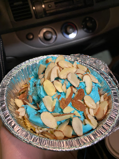 Bear batter with Almonds