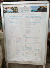 Menu / carte de La Torre – Bar Ristorante à Alghero