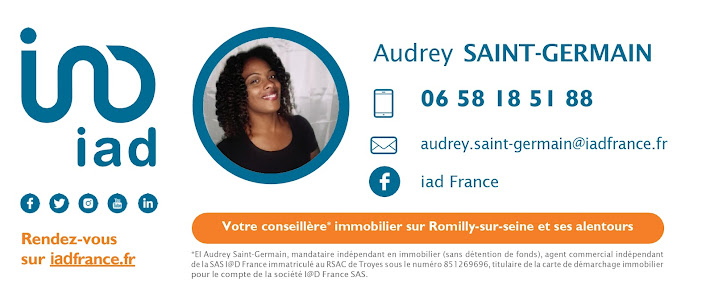 Audrey Saint-Germain conseillère immobilier Iad France 