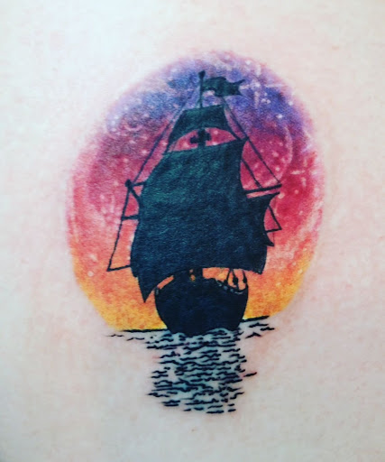 Explore outline tattoo ideas for guys, creative tattoo ideas in Abington, available at Tattoo Galaxy (Abington) Piercing and Custom Tattoos