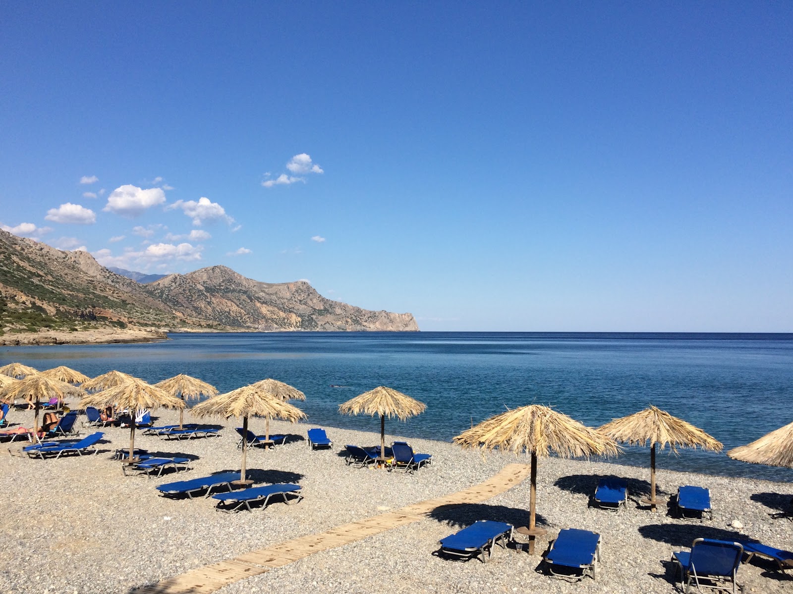 Foto de Ammoudia beach - lugar popular entre os apreciadores de relaxamento
