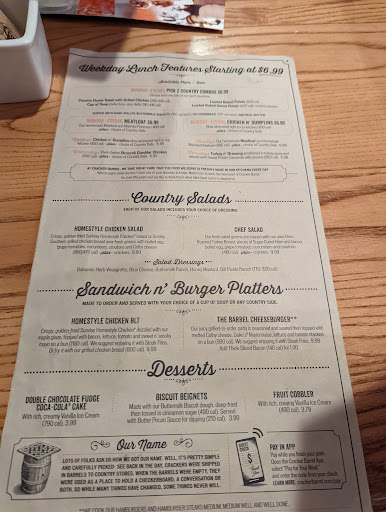 American Restaurant «Cracker Barrel Old Country Store», reviews and photos, 19550 Coastal Hwy, Rehoboth Beach, DE 19971, USA